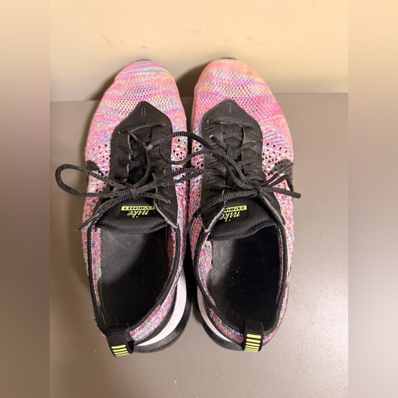 Women’s Nike Air Max FlyKnit Racer Athletic Running Shoes - Picture 5 of 7